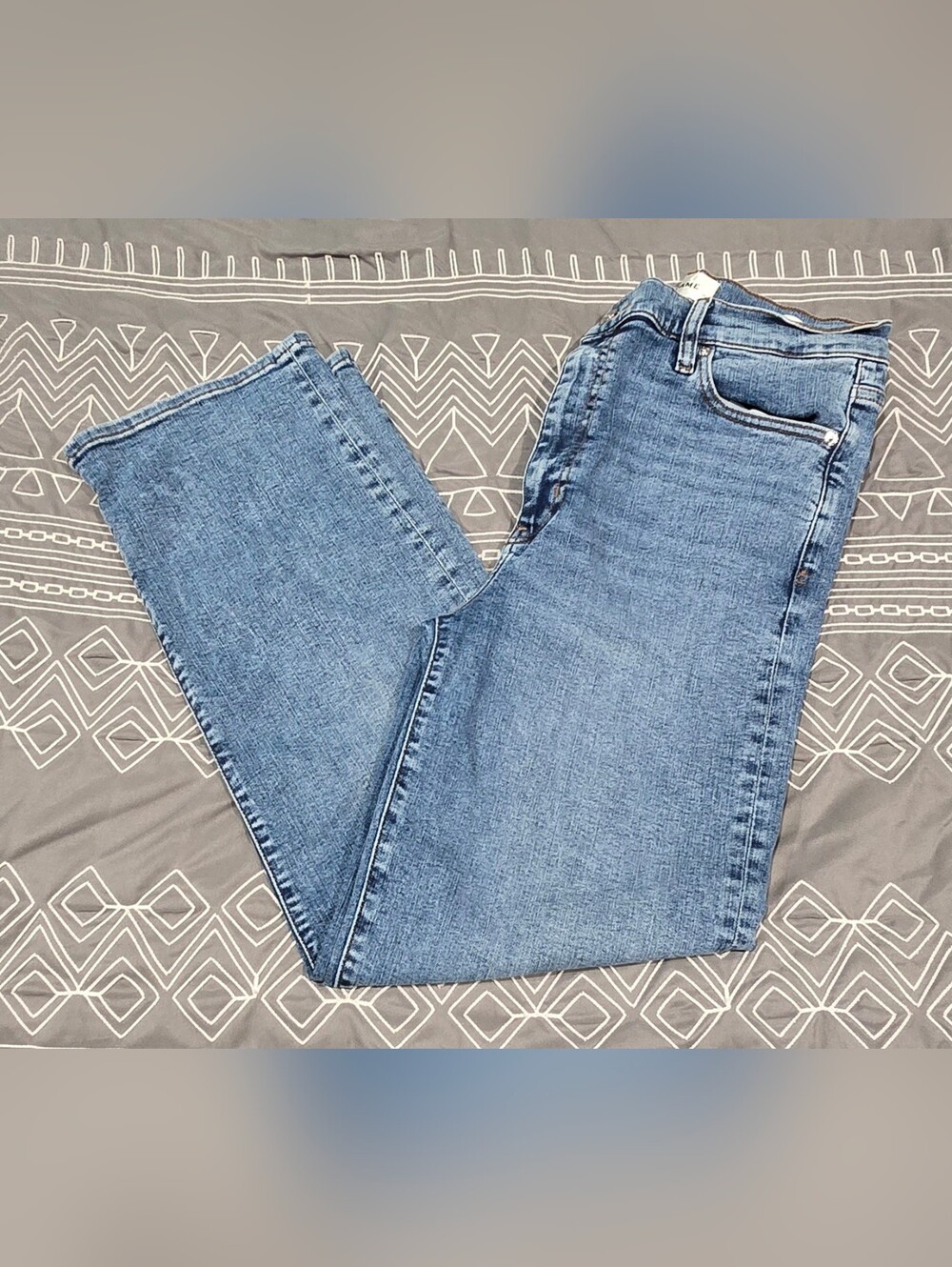 Frame Le Sleek Straight High Waisted Jeans Size 30